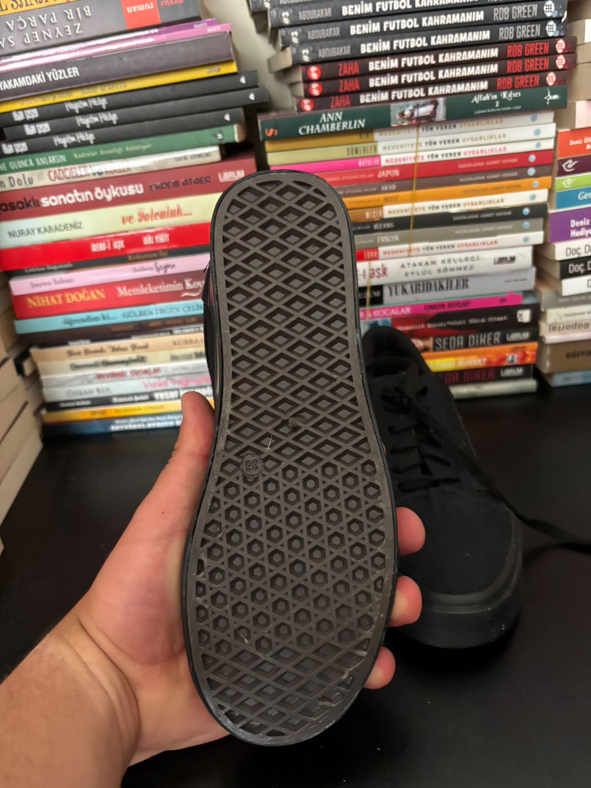 Siyah Sneaker Ayakkabı 36 — görsel 5/5