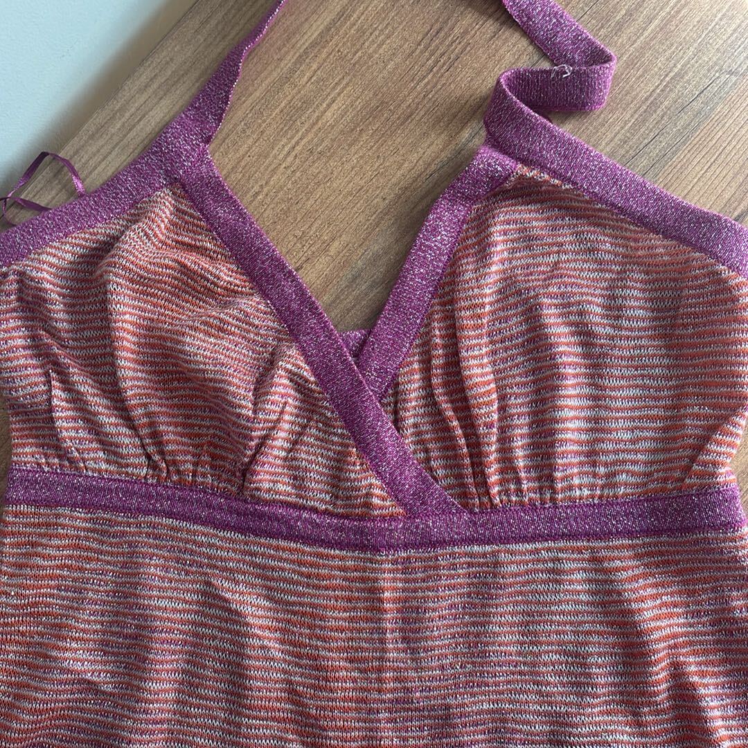 Park bravo simli triko vintage üst — görsel 2/4