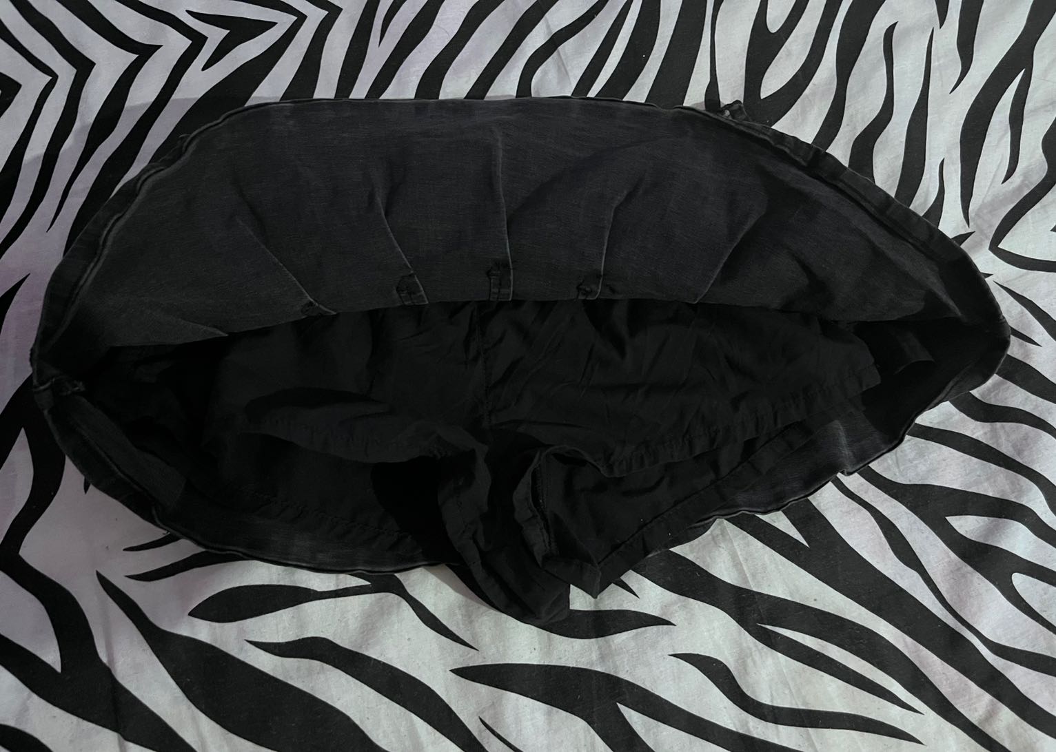 Urban Orjinal Vintage 00s Mini Kot Etek — görsel 5/6