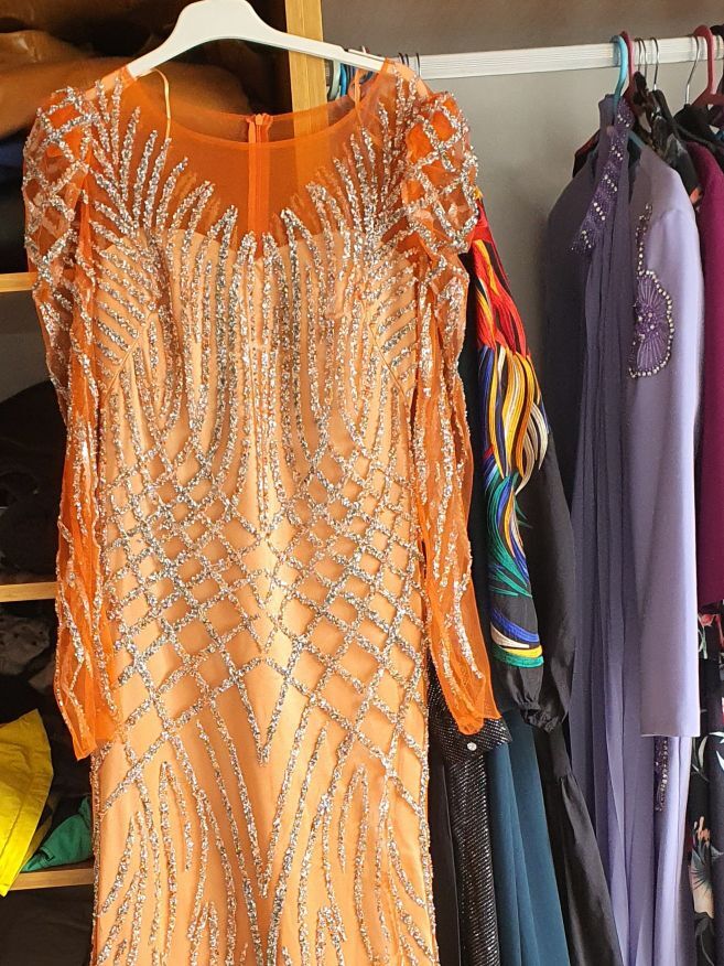Taşlı Abiye Elbise — görsel 5/5