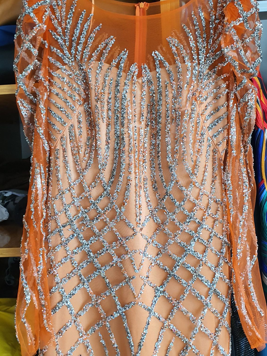 Taşlı Abiye Elbise — görsel 3/5
