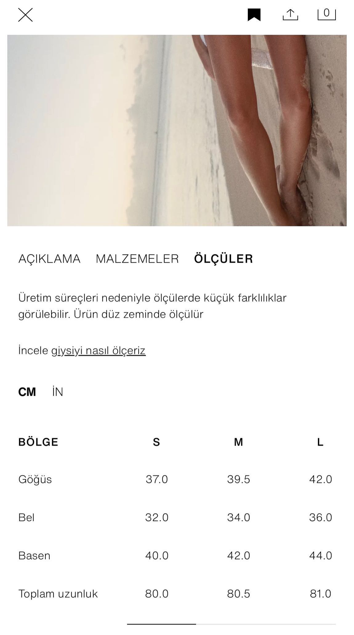 Zara Kontrast Pullu Kuşaklı Mini Elbise — görsel 6/7