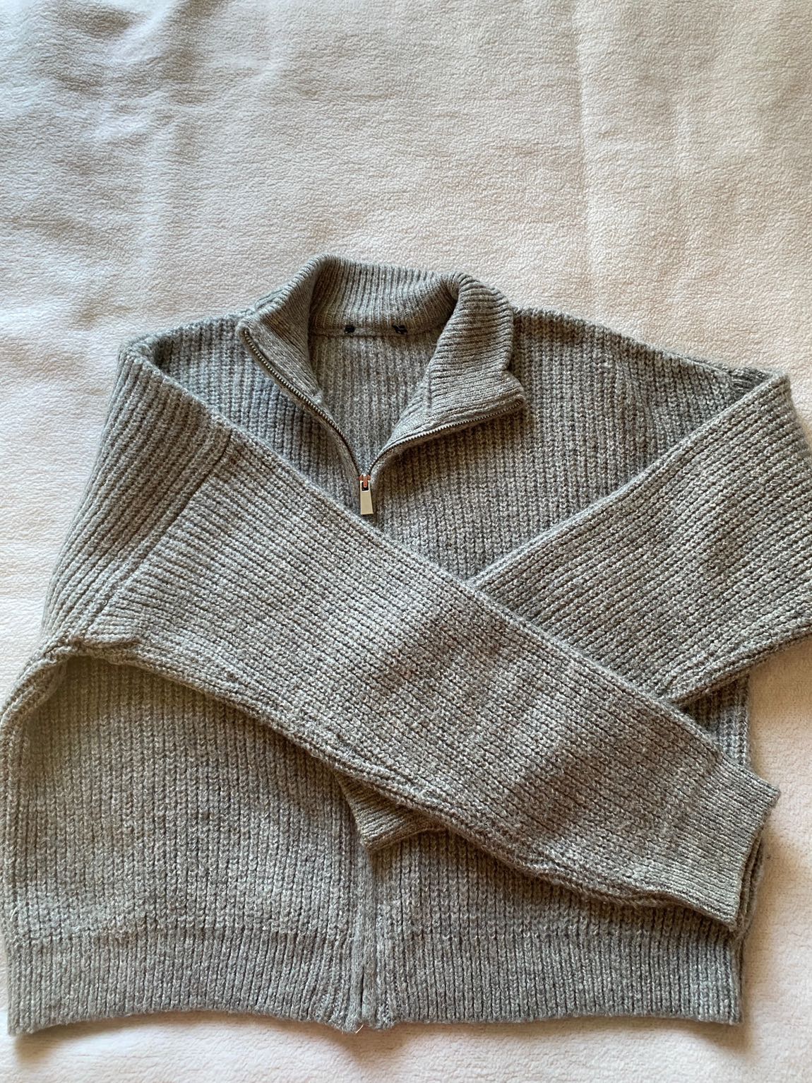 Gri Fermuarlı Hırka LCW — görsel 3/3