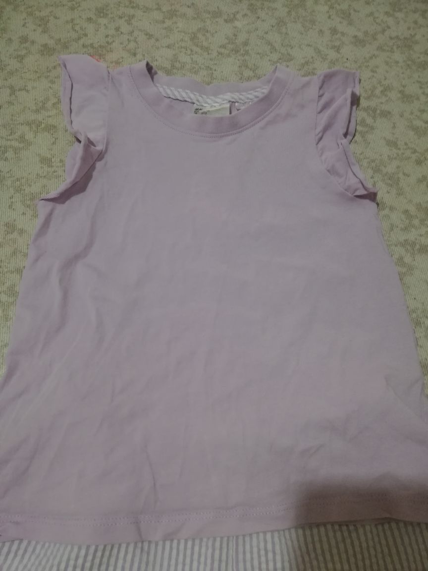 Lila T-Shirt ve Şort Seti — görsel 2/5