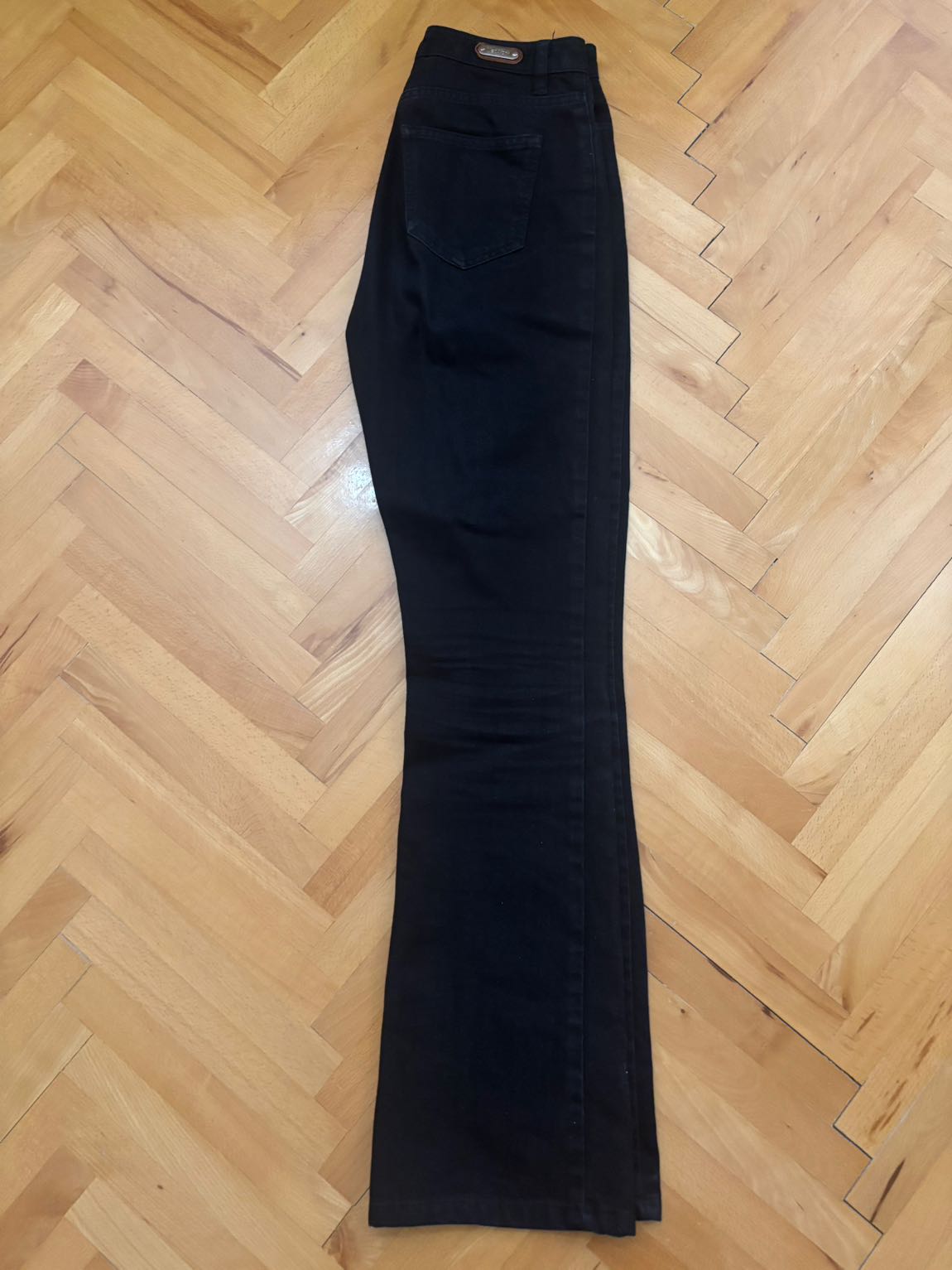 Network Siyah İspanyol Paça Pantalon — görsel 3/5