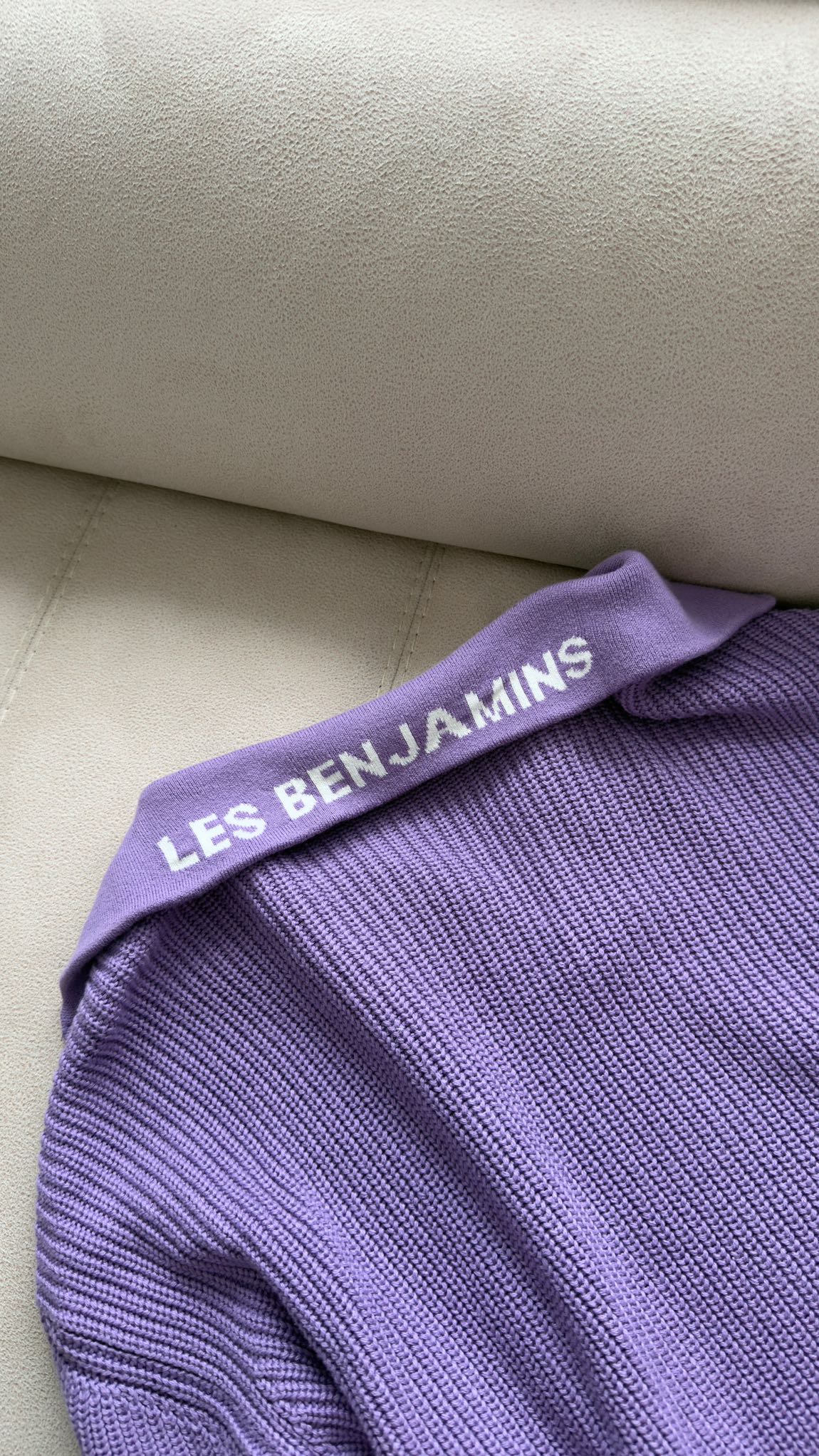 Les Benjamins Mor Triko Kazak — görsel 6/8