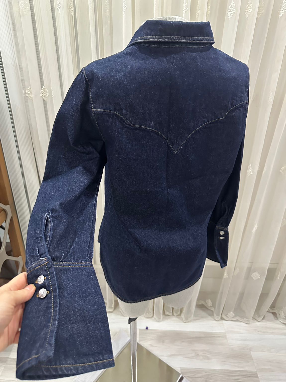 Mango jean gömlek/ceket — görsel 6/7