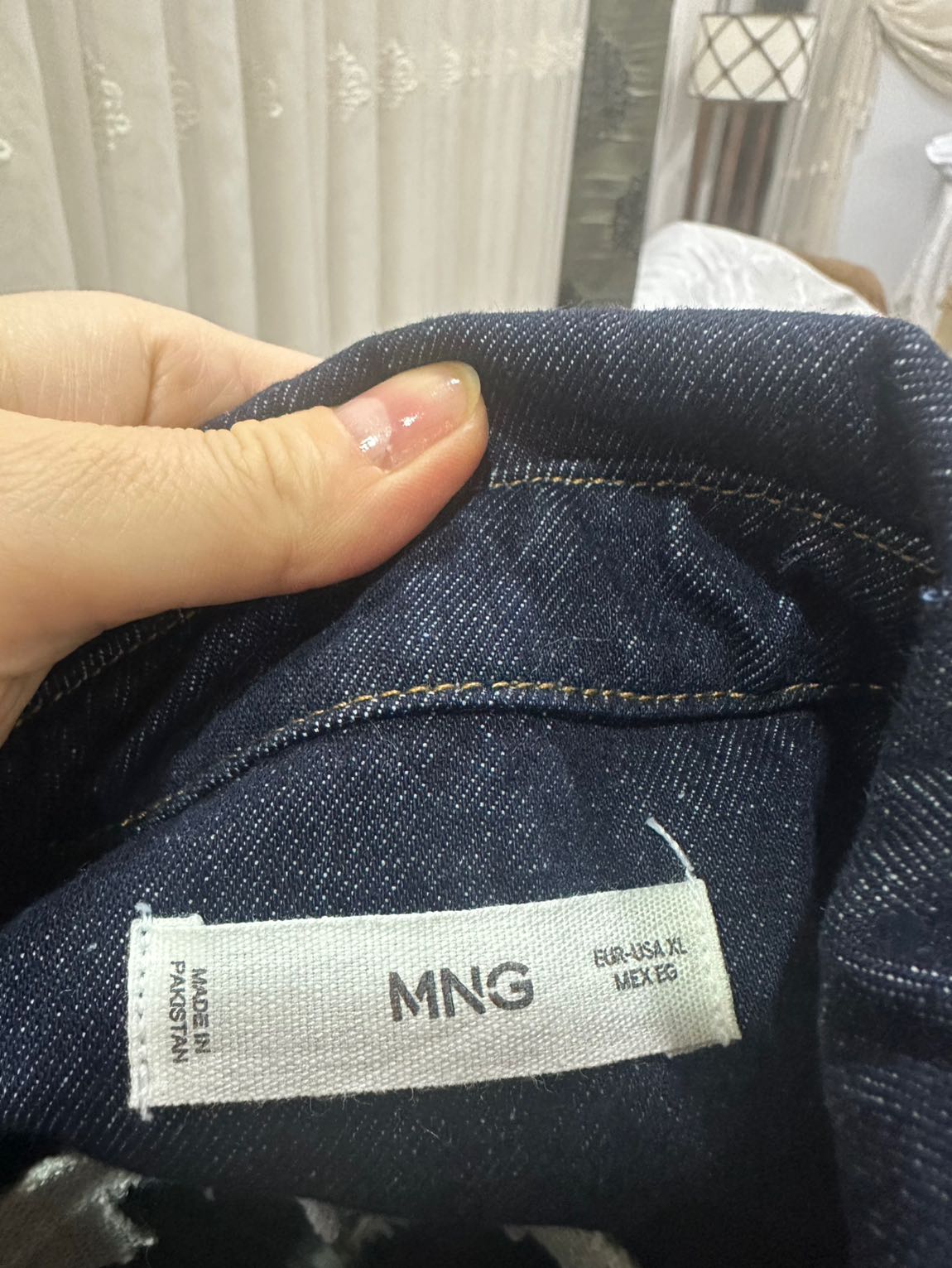 Mango jean gömlek/ceket — görsel 3/7