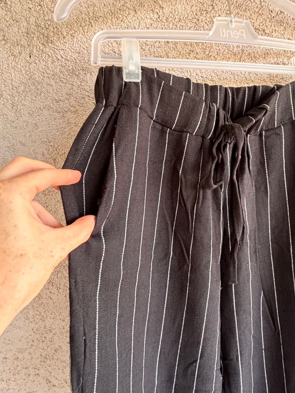 Çizgili Siyah Pantolon — görsel 3/6