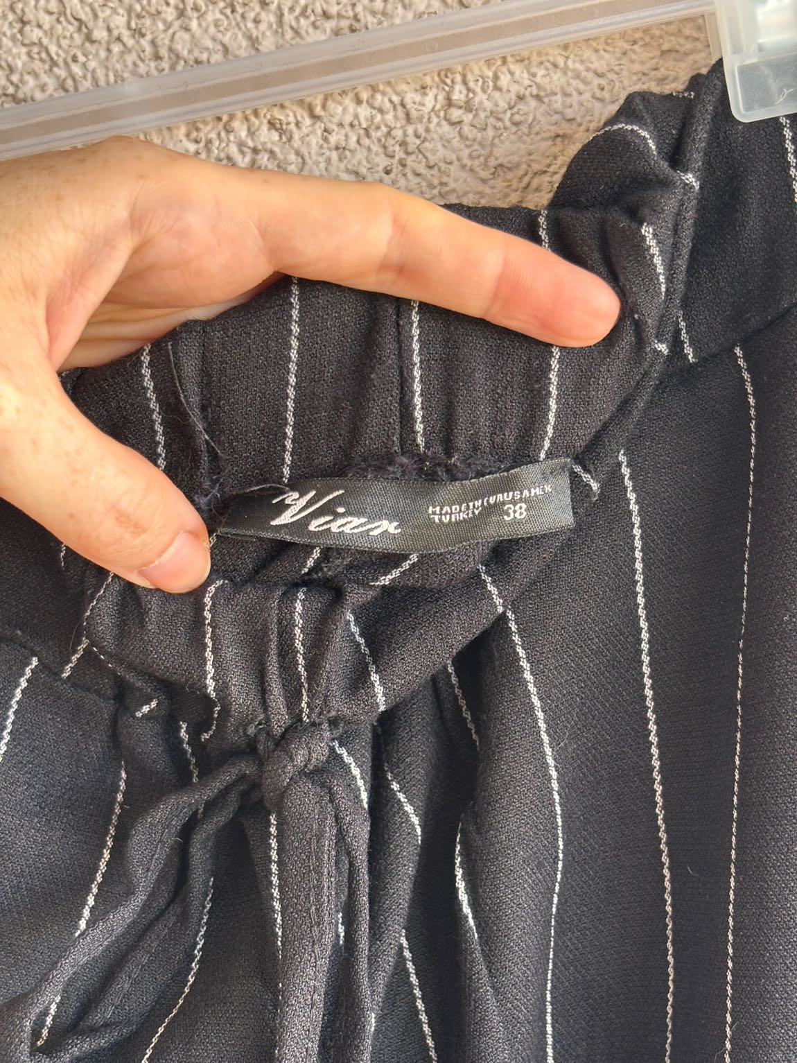 Çizgili Siyah Pantolon — görsel 5/6