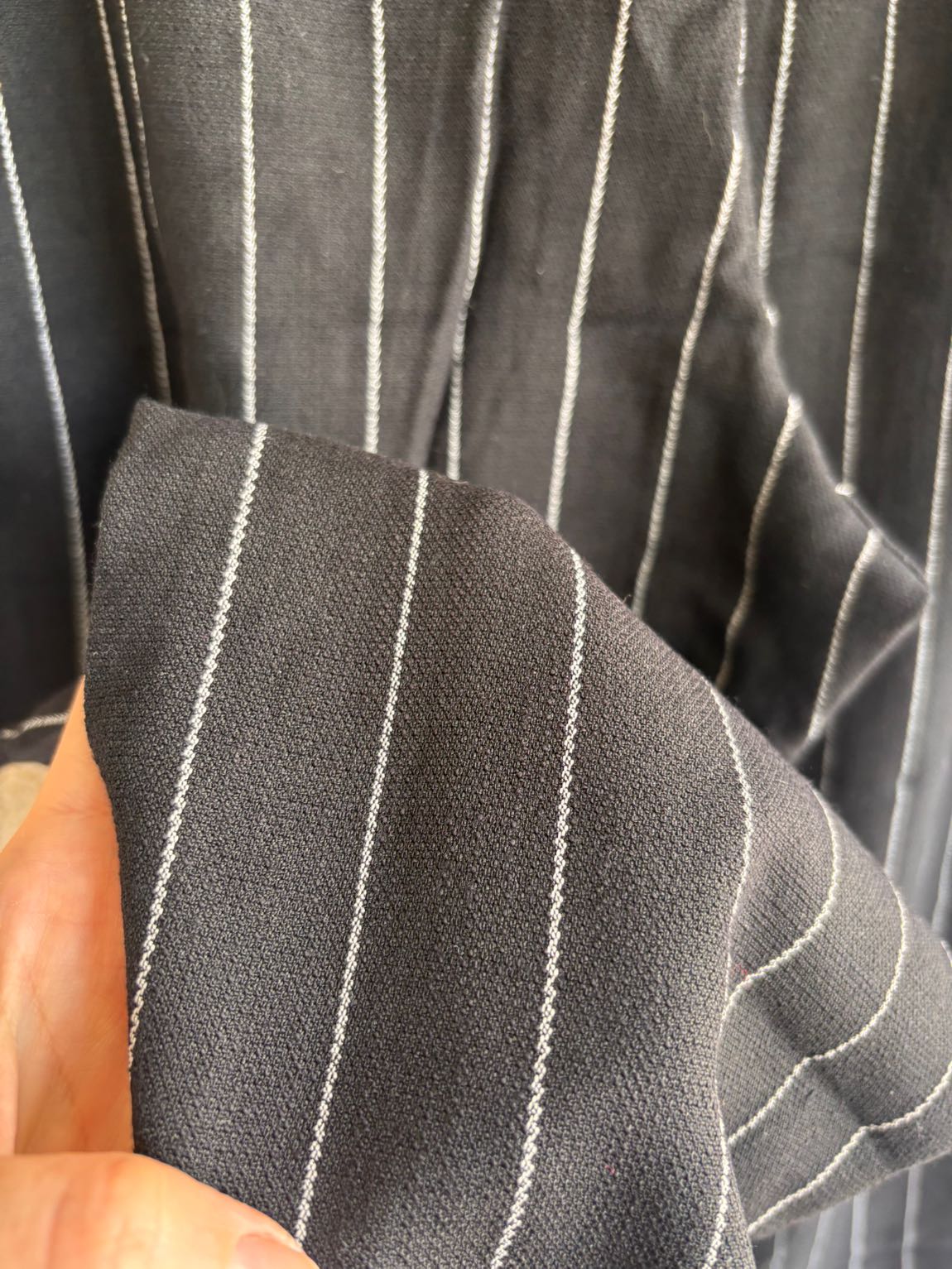 Çizgili Siyah Pantolon — görsel 6/6