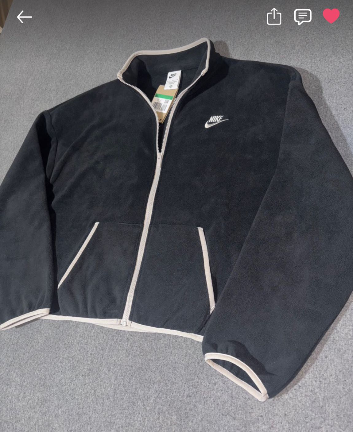Nike Club Fleece Polar Ceket — görsel 2/8
