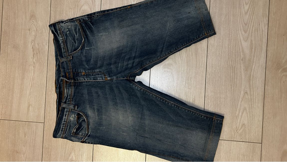 Zara Erkek Mavi Kot Şort — görsel 2/7