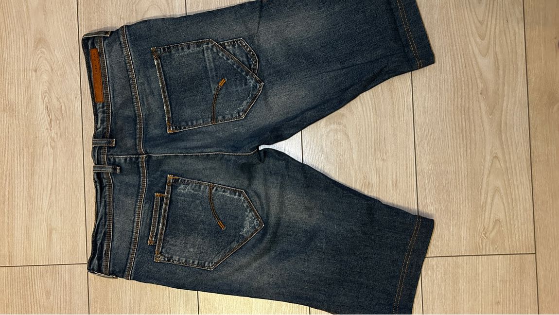 Zara Erkek Mavi Kot Şort — görsel 5/7