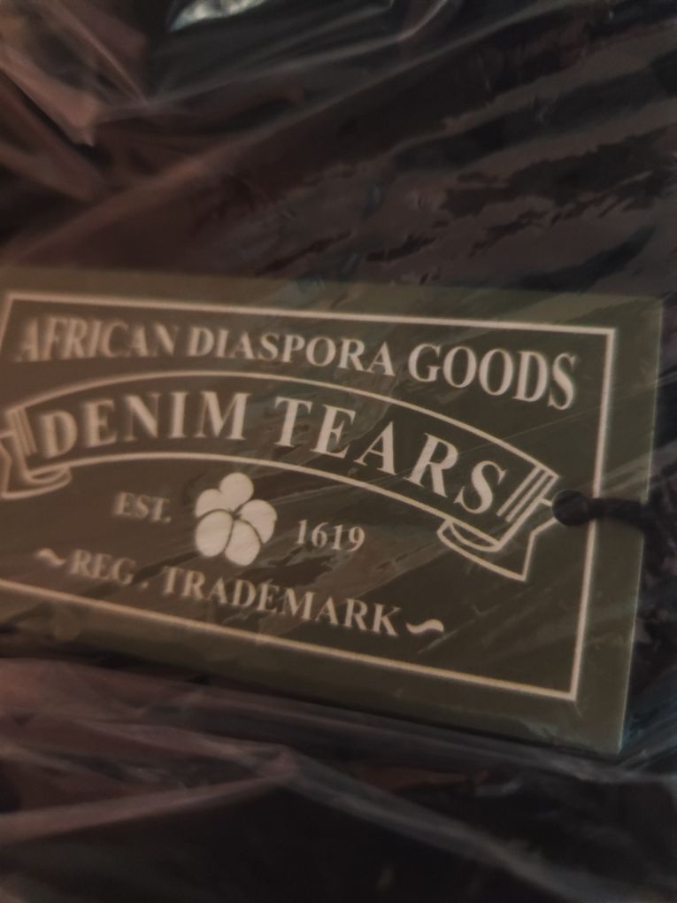 Dennim Tears siyah şort — görsel 4/4