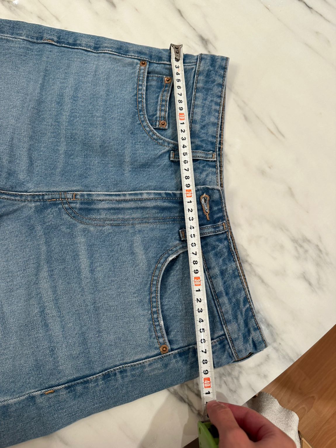 Zara Denim şort kot Şort — görsel 9/10