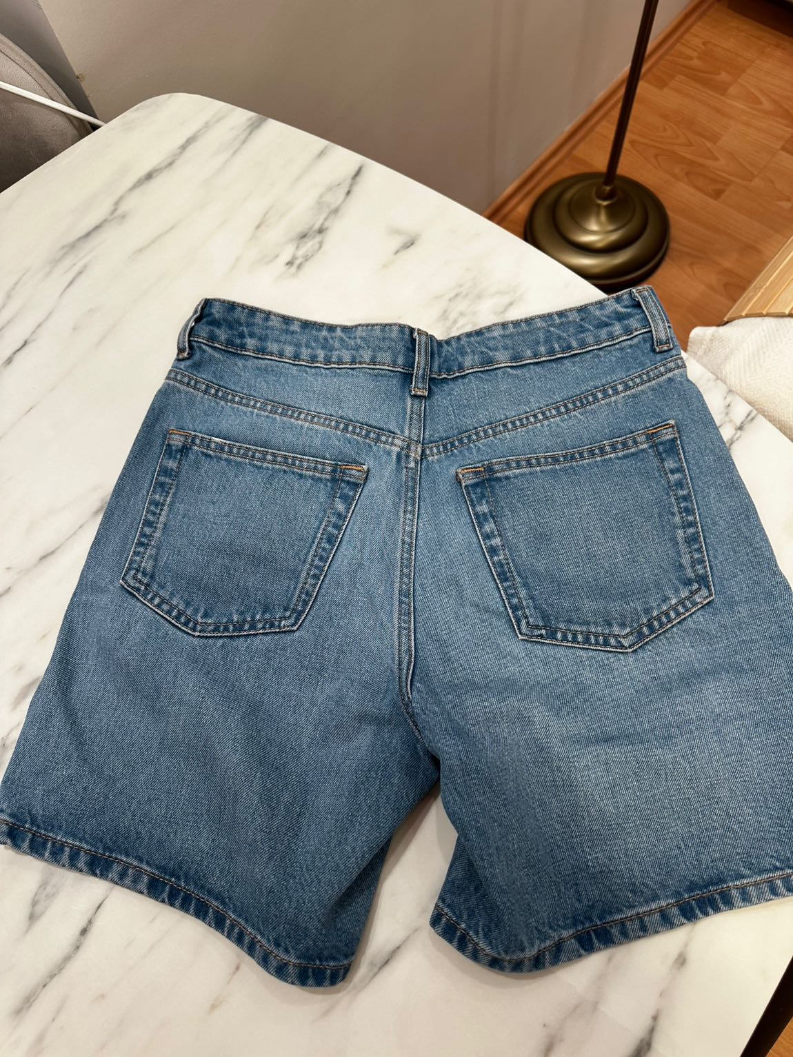 Zara Denim şort kot Şort — görsel 4/10
