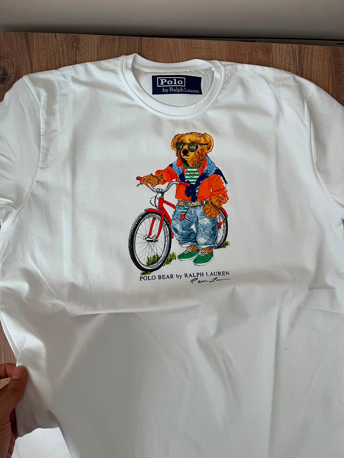 Polo Ralph Lauren Ayıcık T-Shirt Beyaz — görsel 3/3