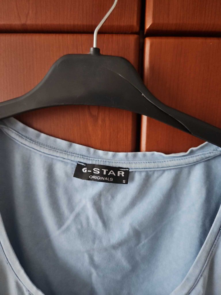 G-star Raw Mavi Desenli Tişört — görsel 3/6