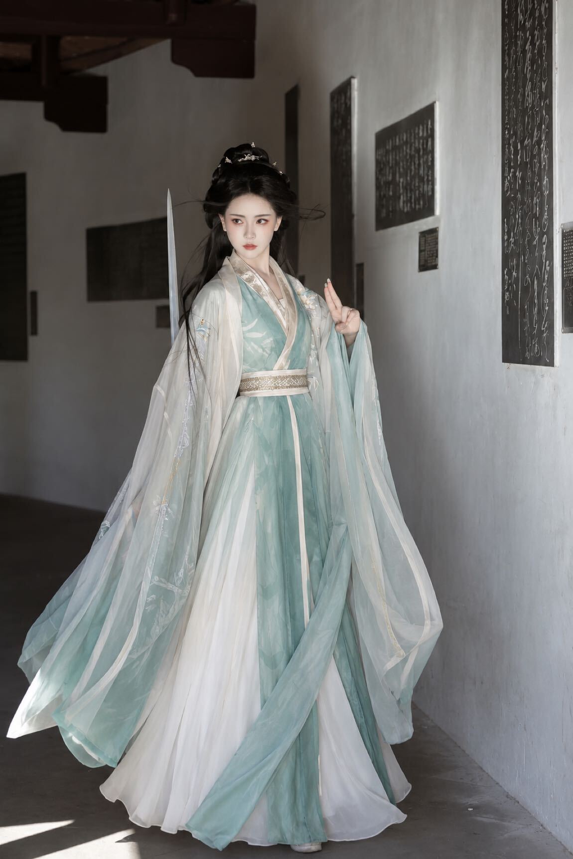 Hanfu Çin elbise🎐 — görsel 3/7