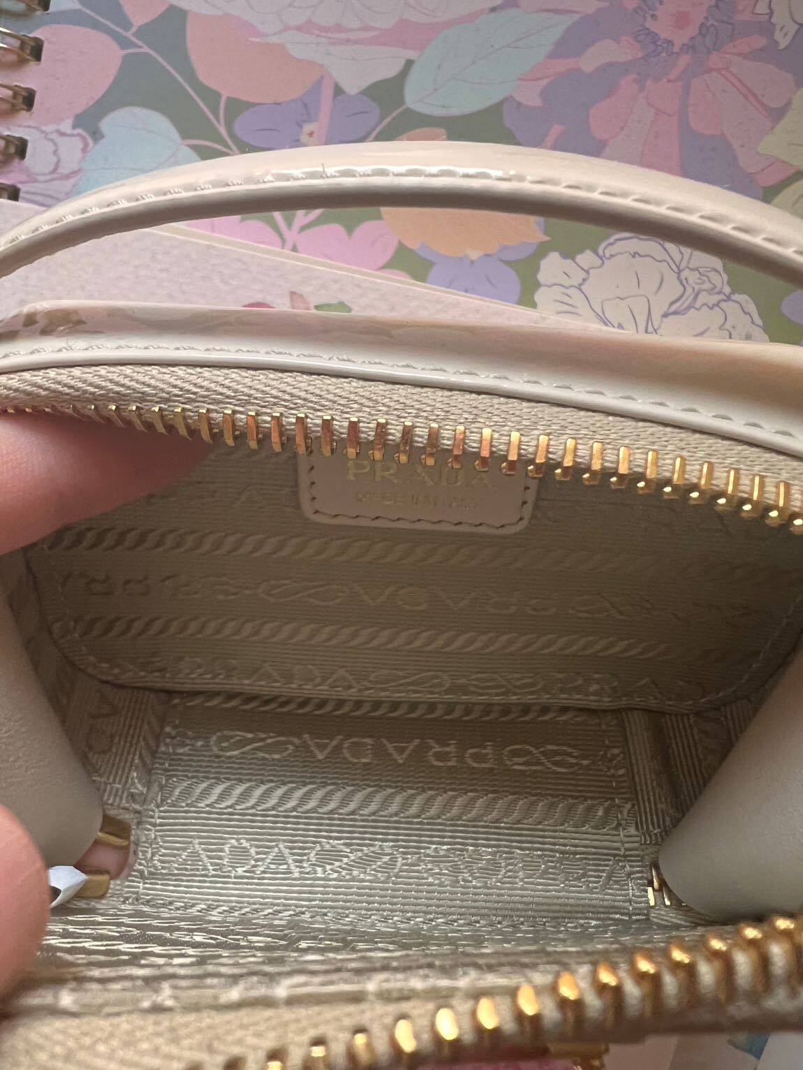 Prada Krem Mini Çanta — görsel 12/13