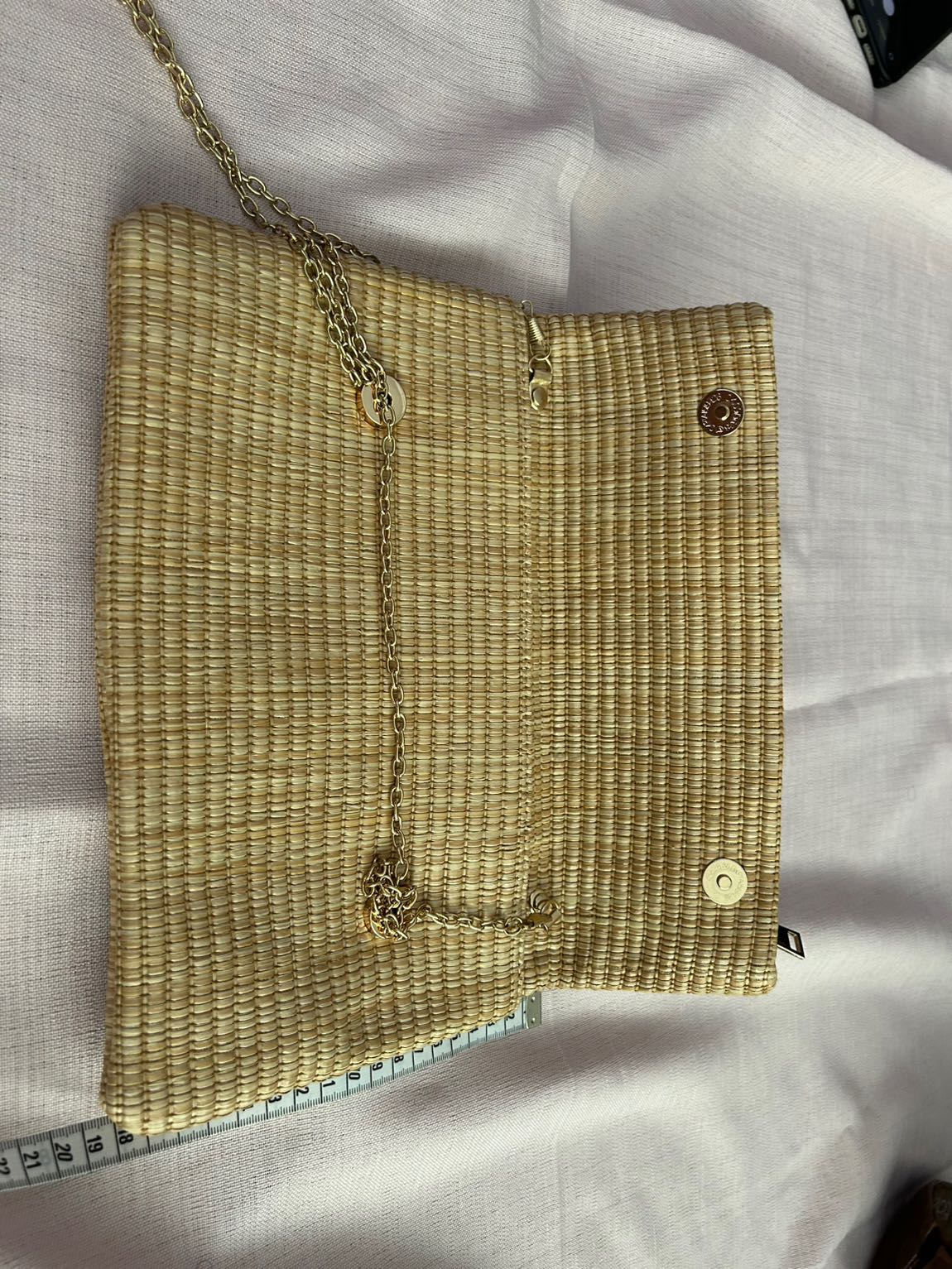 Hasır clutch çanta — görsel 3/4