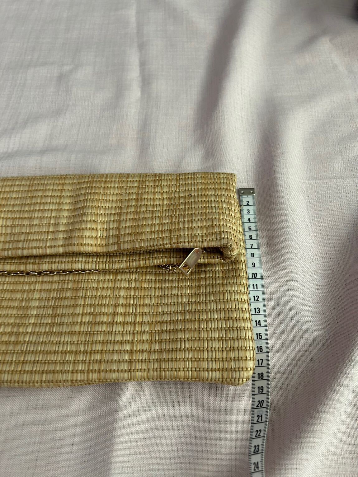 Hasır clutch çanta — görsel 2/4