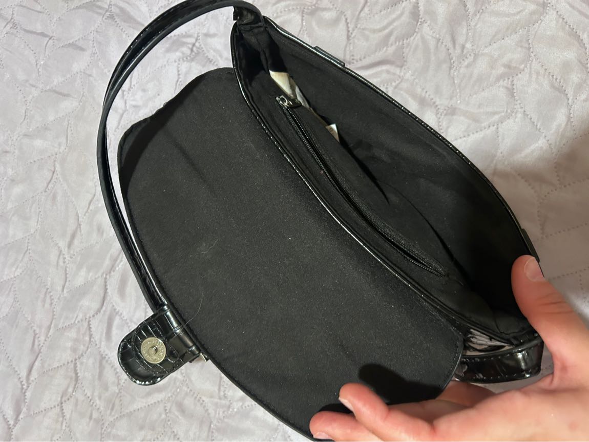 Stradivarius siyah çanta — görsel 4/4