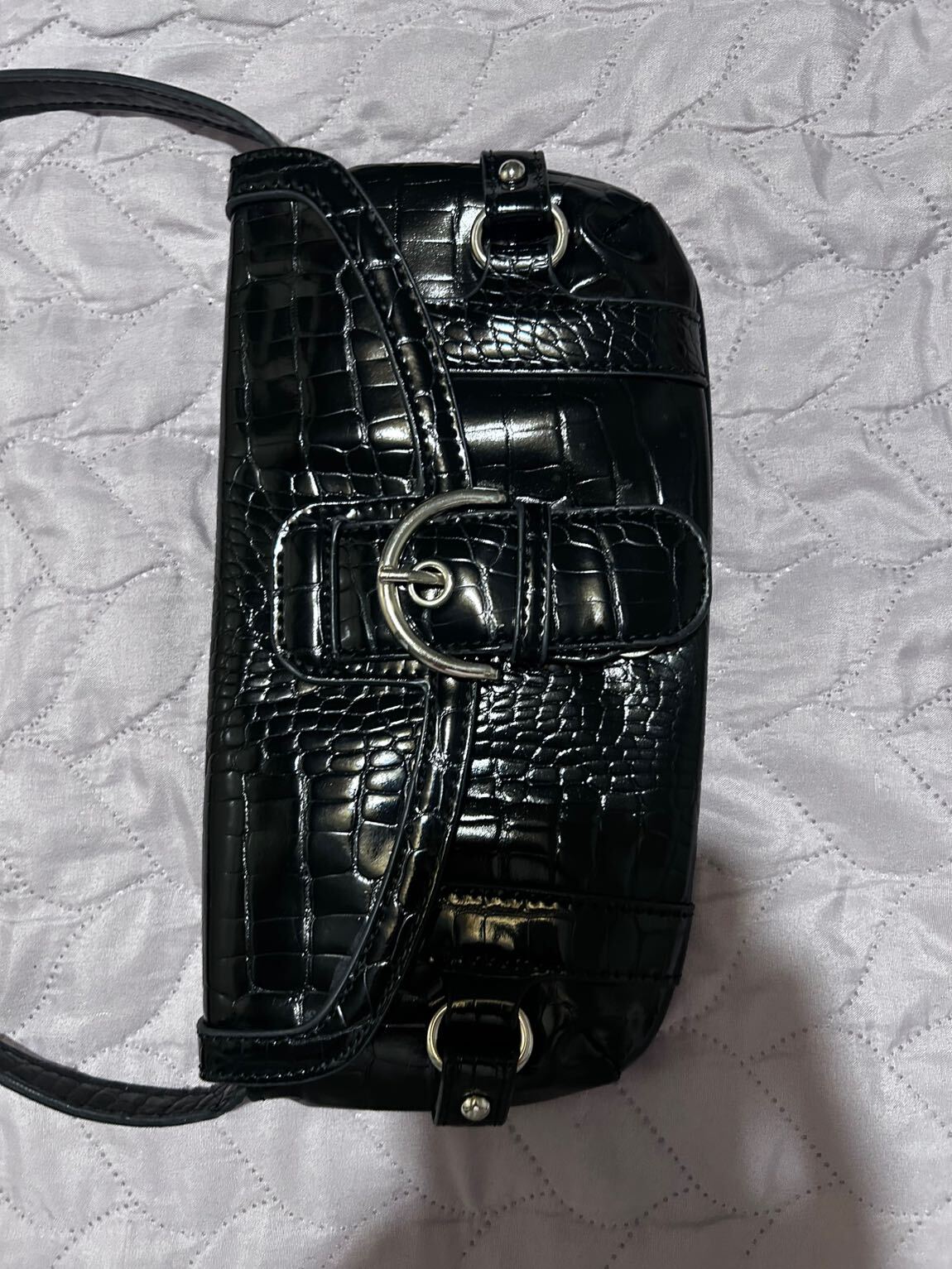 Stradivarius siyah çanta — görsel 3/4