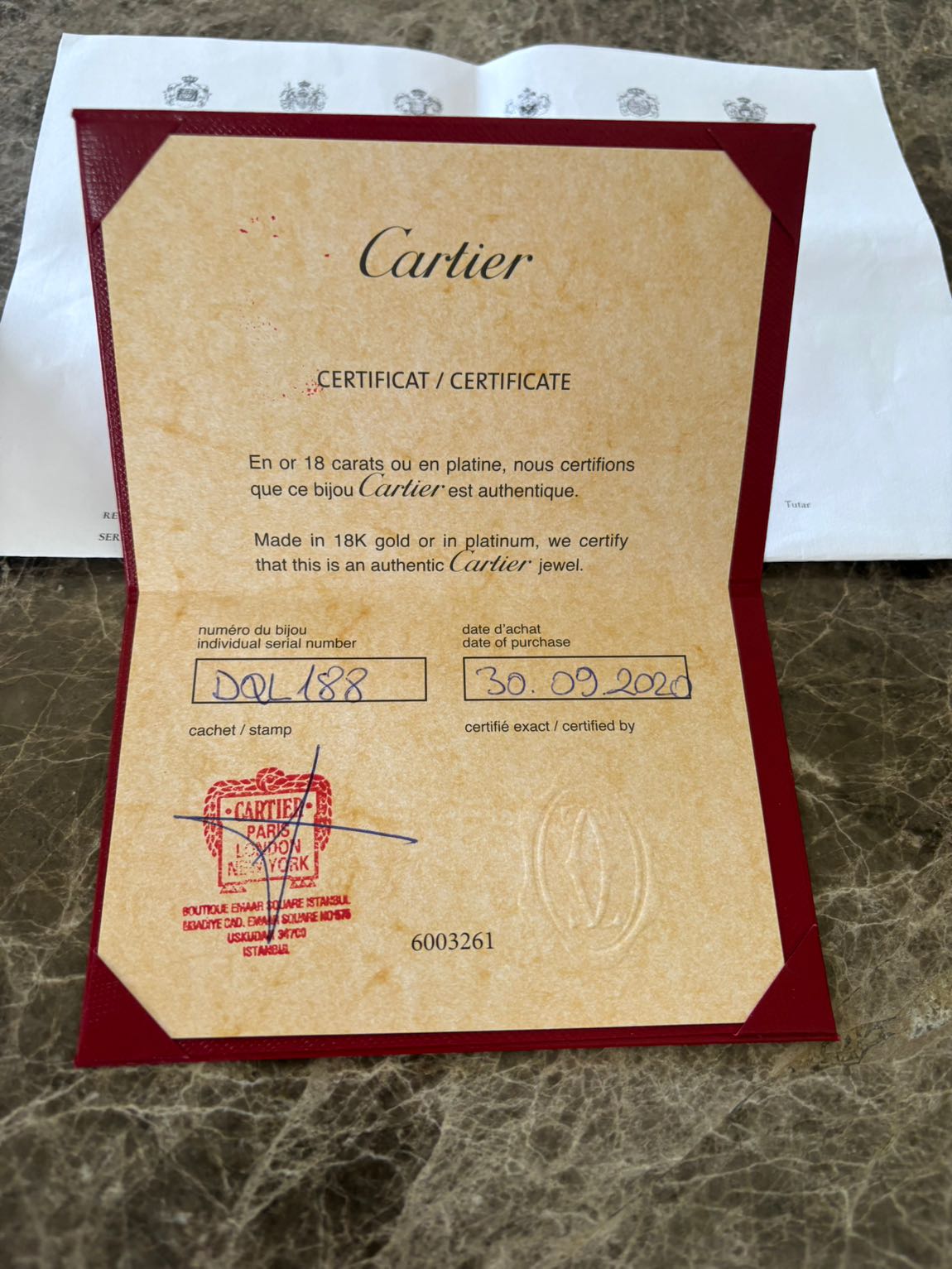 Cartier Trinity Kolye — görsel 6/11
