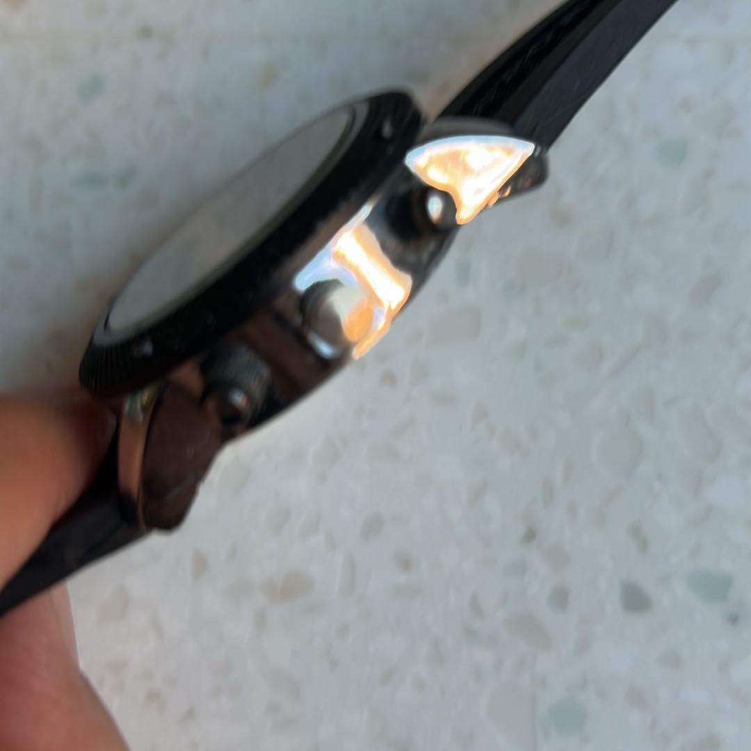 Burberry markaSiyah Spor Kronograf Saat — görsel 5/6