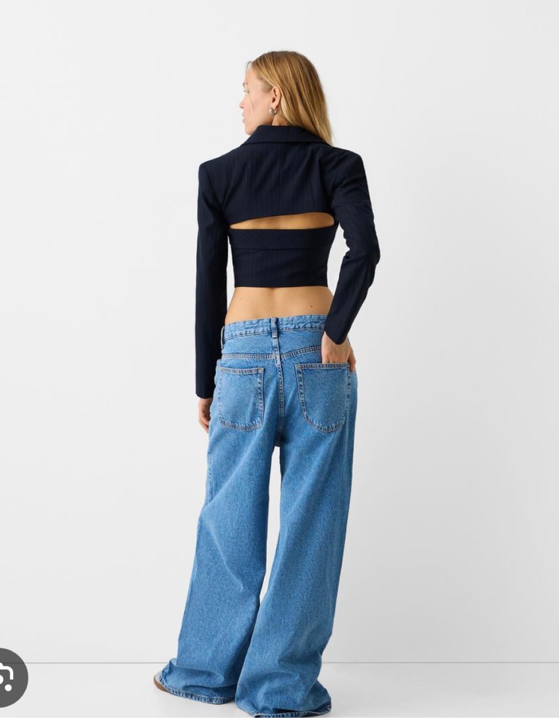 Bershka Crop Blazer Ceket — görsel 2/5