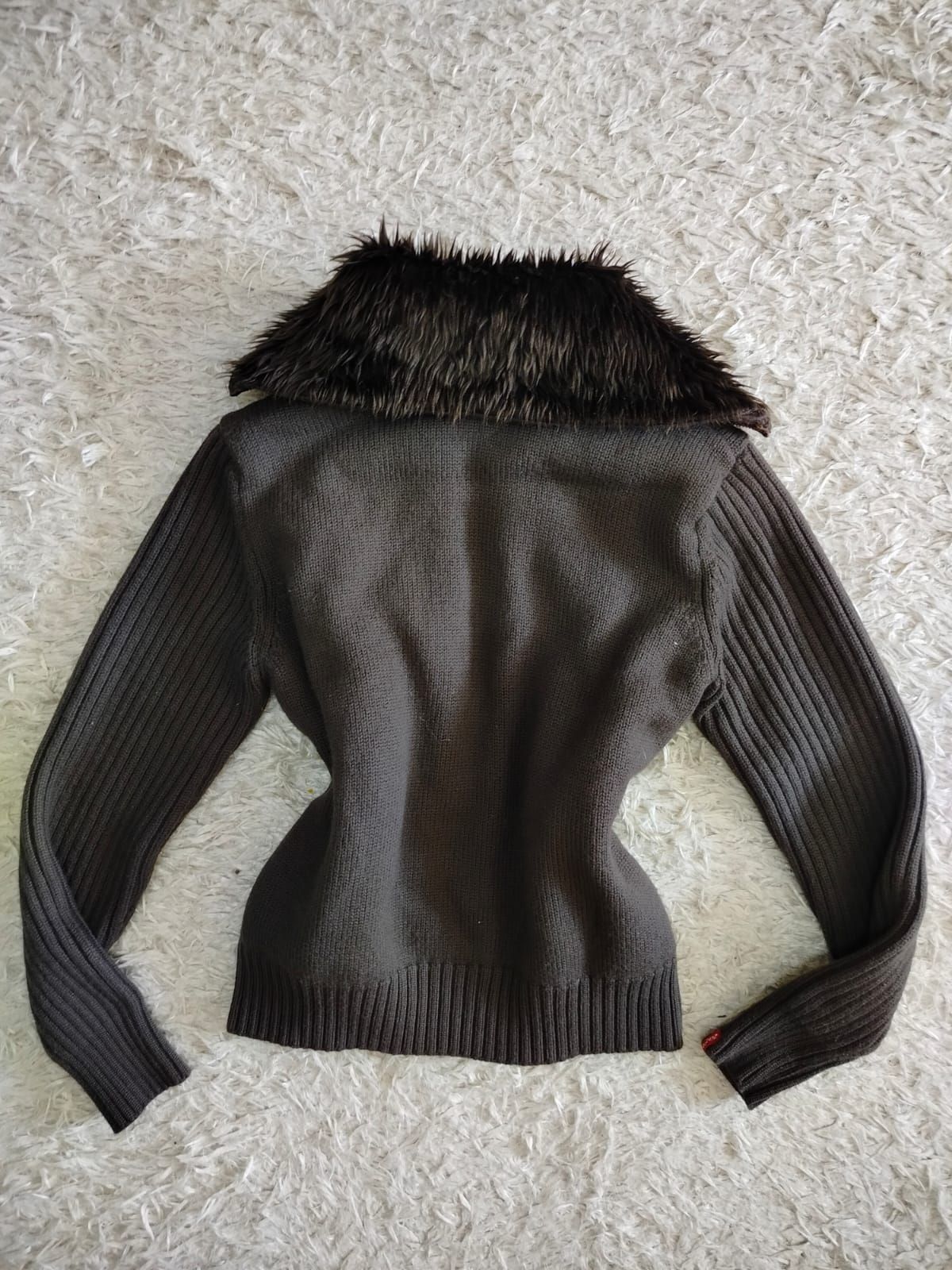 Fur Levi's Dik Yaka Bella Swan Y2K Ceket — görsel 8/10
