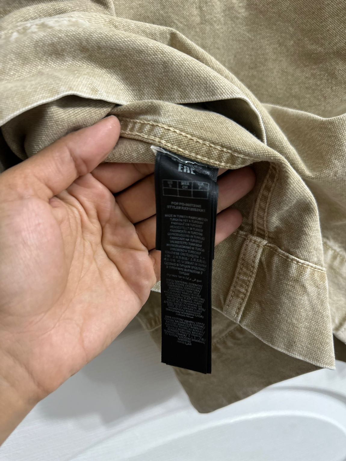 Rag & Bone Kanvas Ceket — görsel 9/9