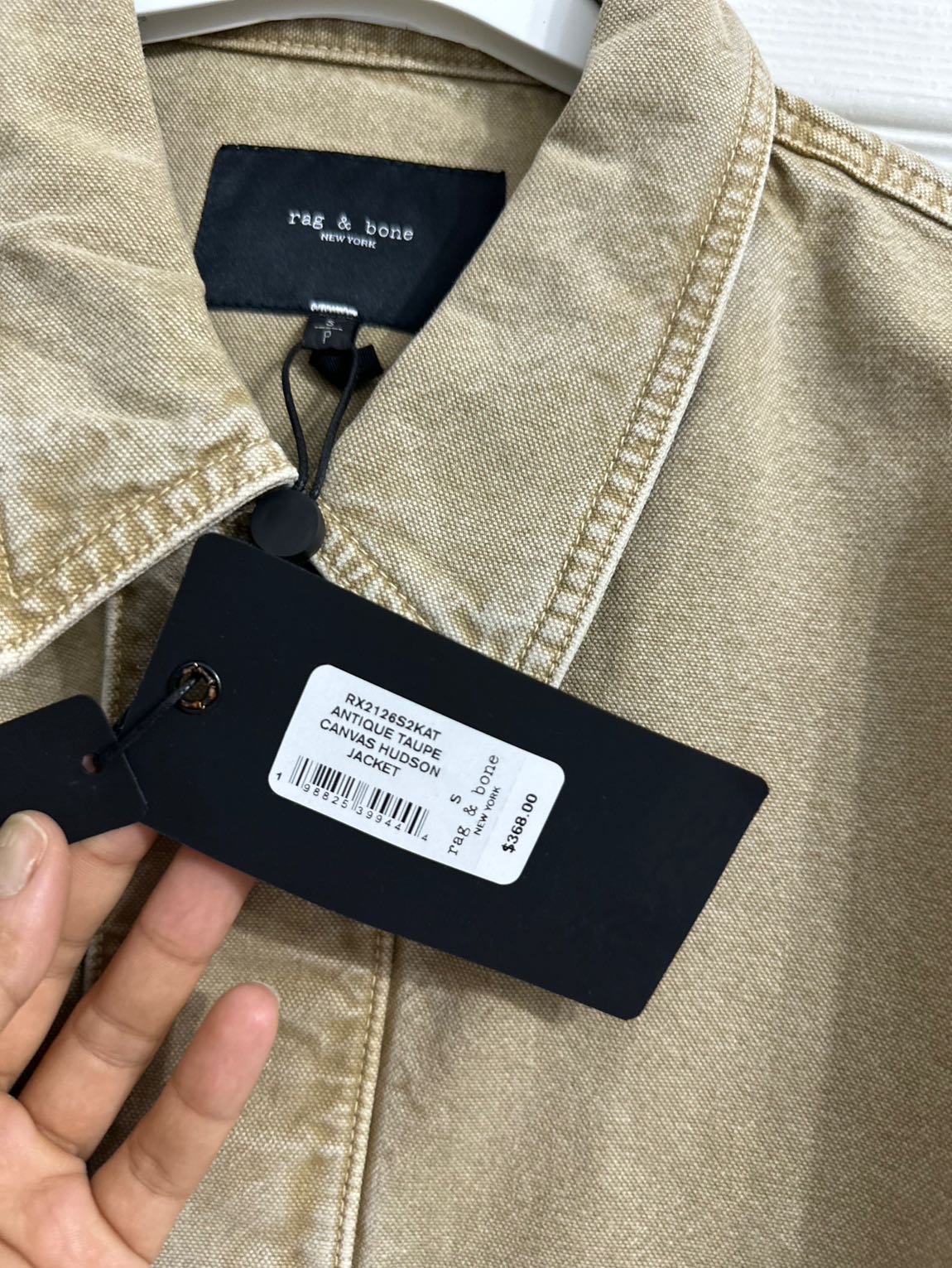 Rag & Bone Kanvas Ceket — görsel 7/9