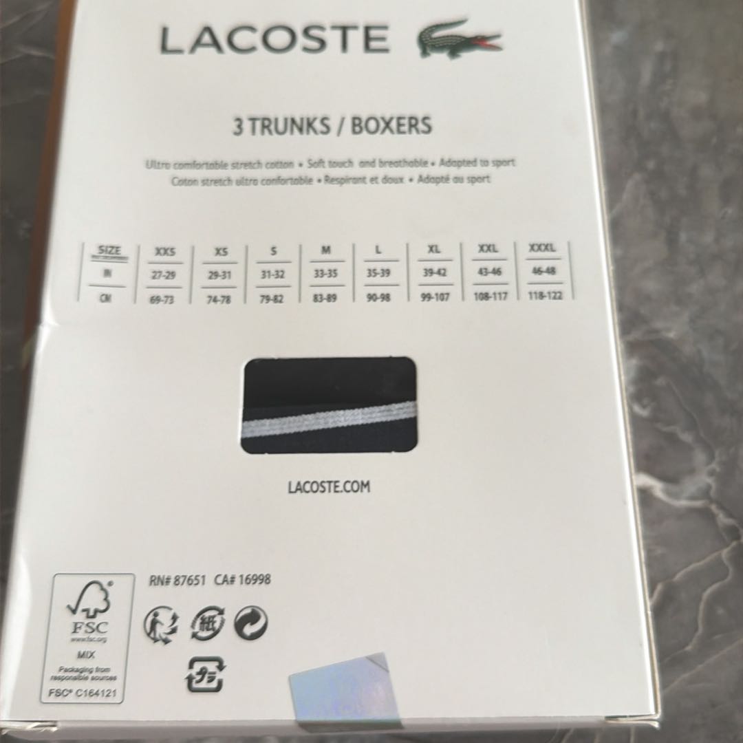 Lacoste bokser set — görsel 3/7