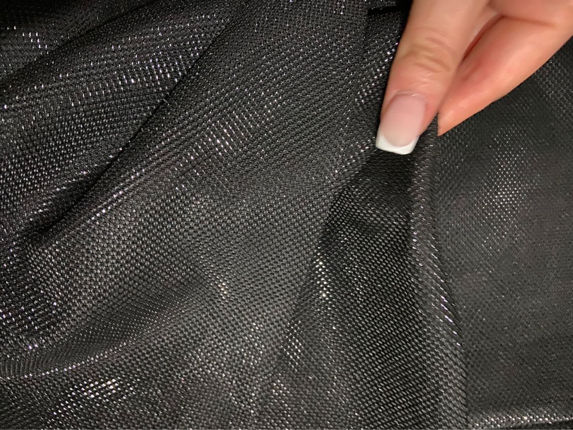 ZARA Siyah Yırtmaçlı Abiye Elbise — görsel 4/4