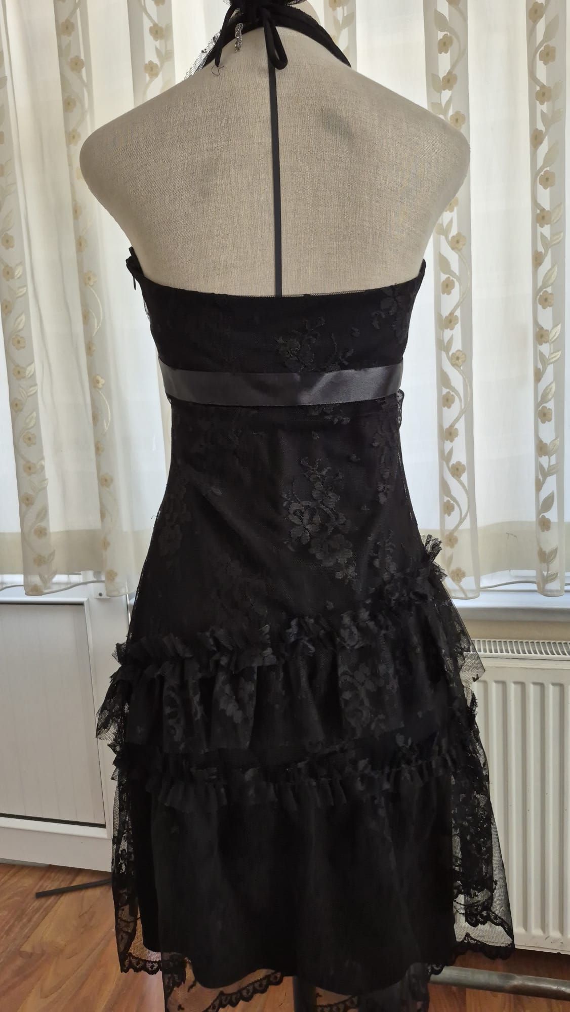 y2k Gotik Lace Detaleid Coquette Mini — görsel 4/7