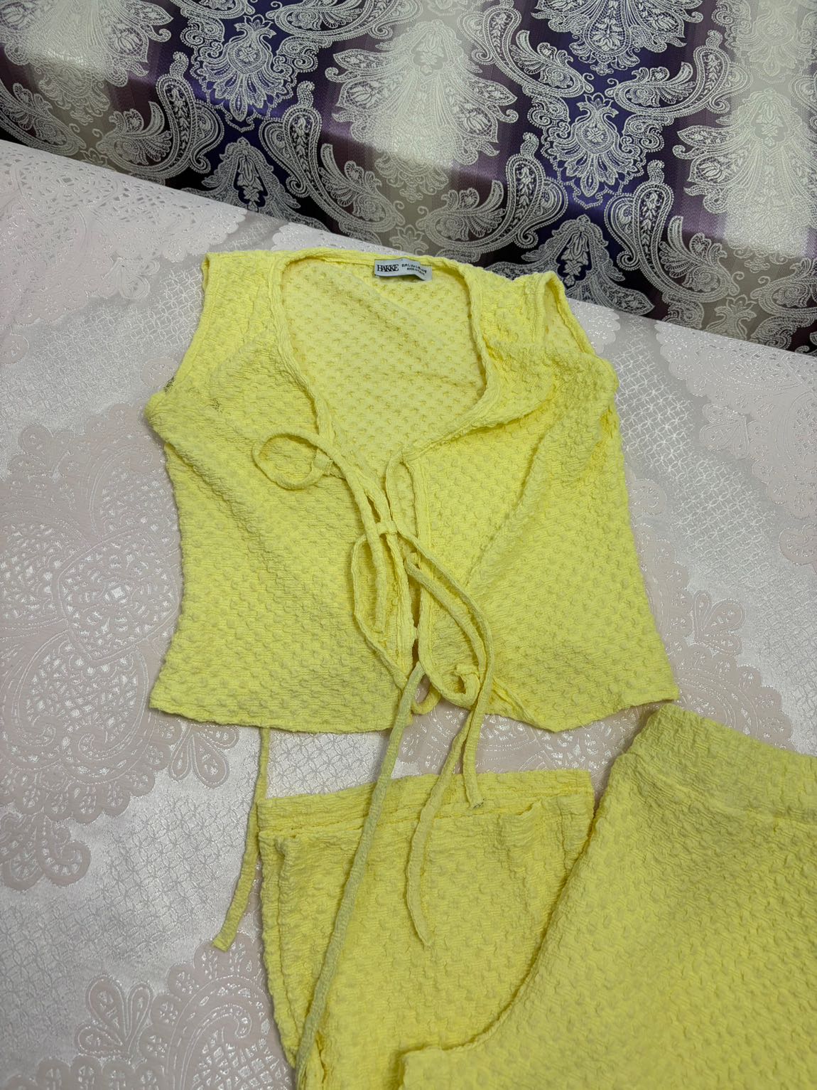 Bershka İkili Takım Sarı — görsel 2/4