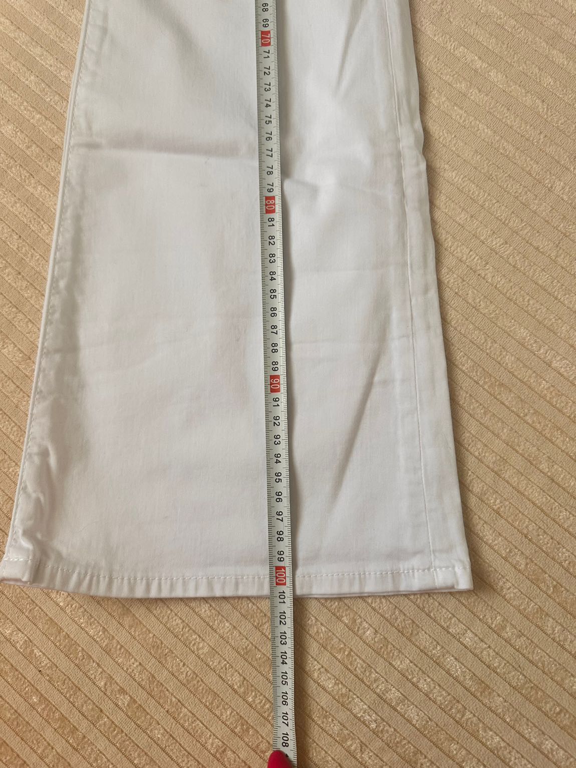 Armani Exchange Beyaz Jean Pantolon — görsel 5/5