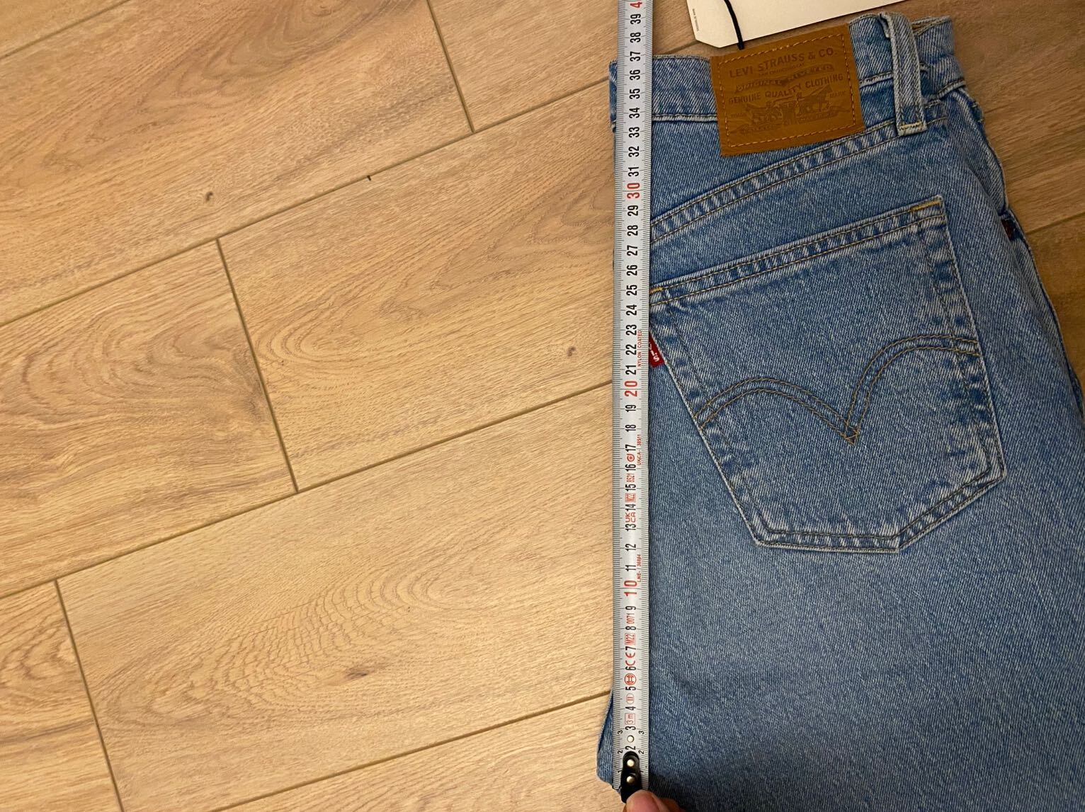 Levis ribcage jean — görsel 8/9