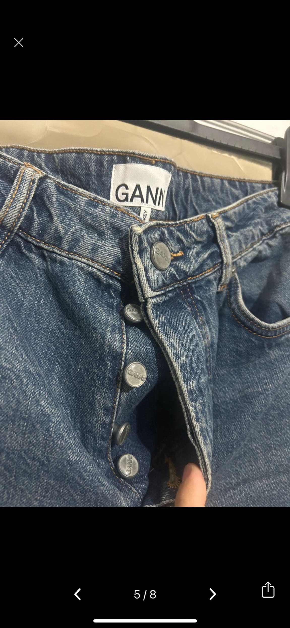 Ganni jean — görsel 2/6