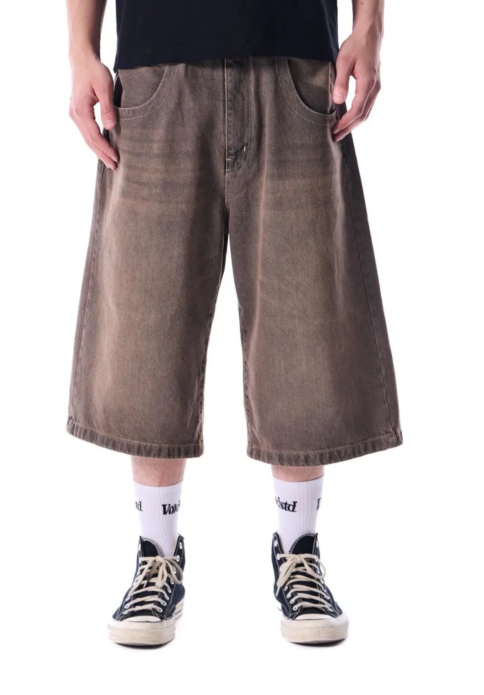 VOİD Baggy Unisex Jorts — görsel 3/4