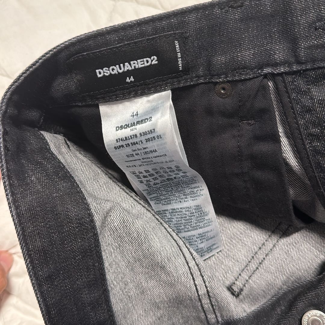 Dsquared2 Siyah Jean Pantolon — görsel 3/5