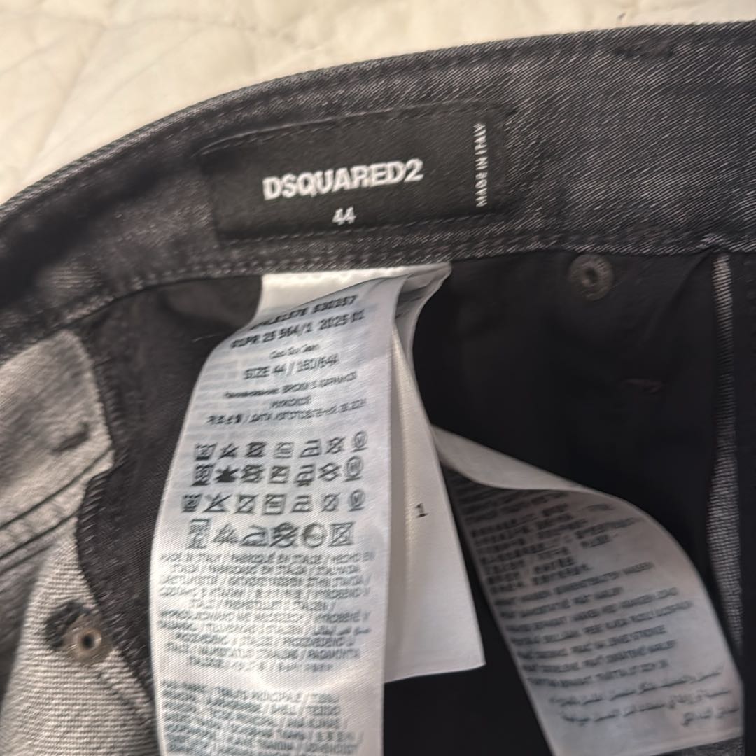 Dsquared2 Siyah Jean Pantolon — görsel 5/5