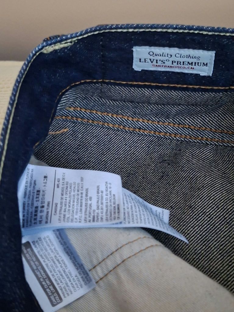 Orjinal Levis kot pantolon — görsel 7/7