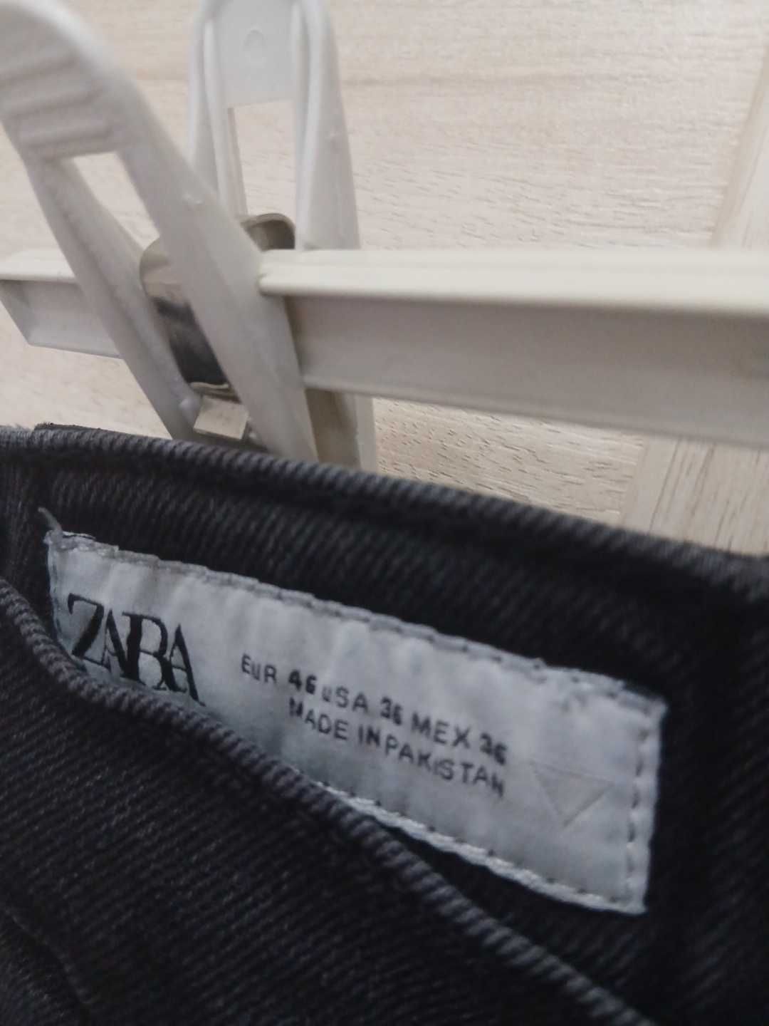 Zara siyah Kot Pantolon — görsel 4/9