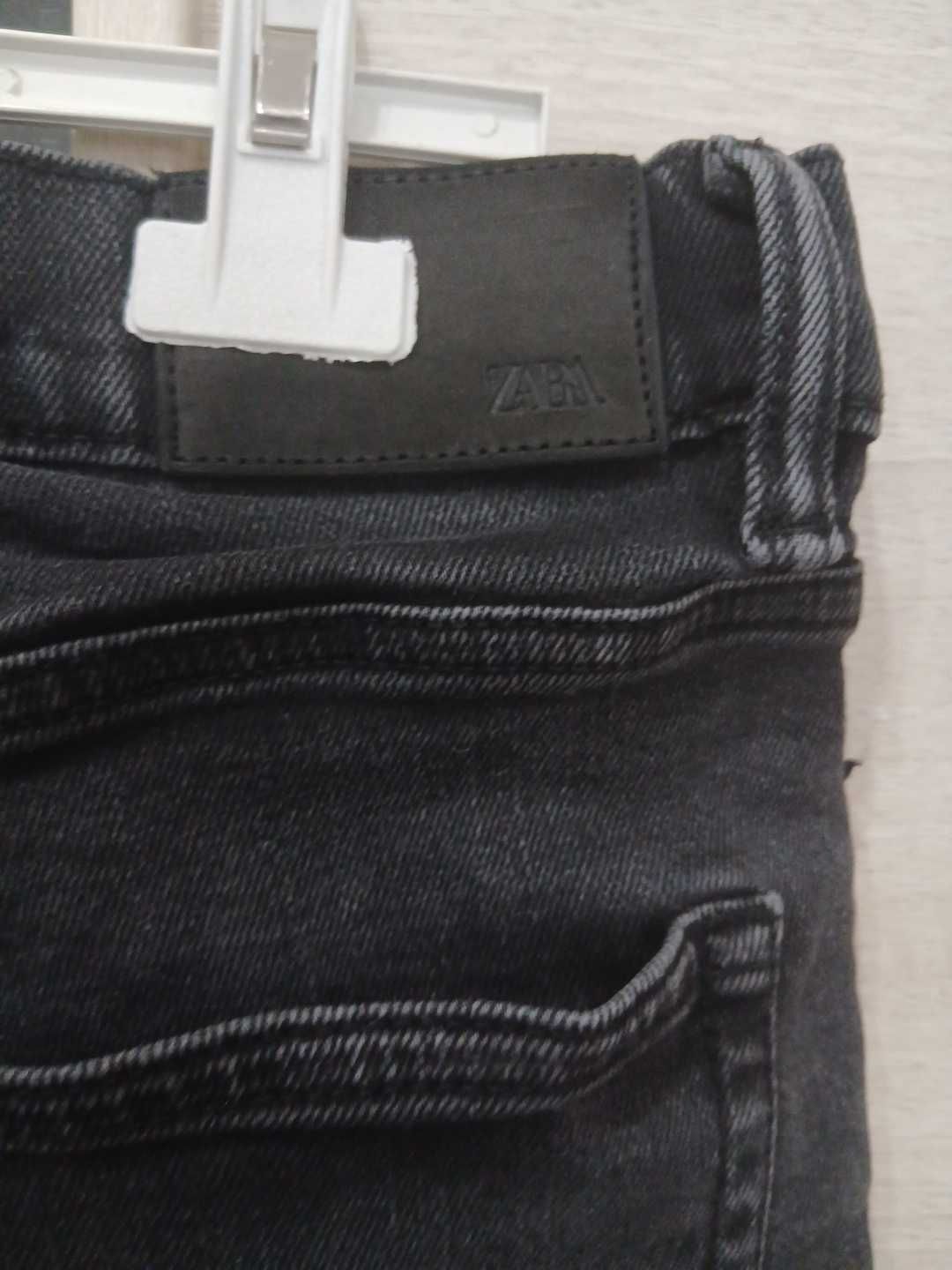 Zara siyah Kot Pantolon — görsel 7/9