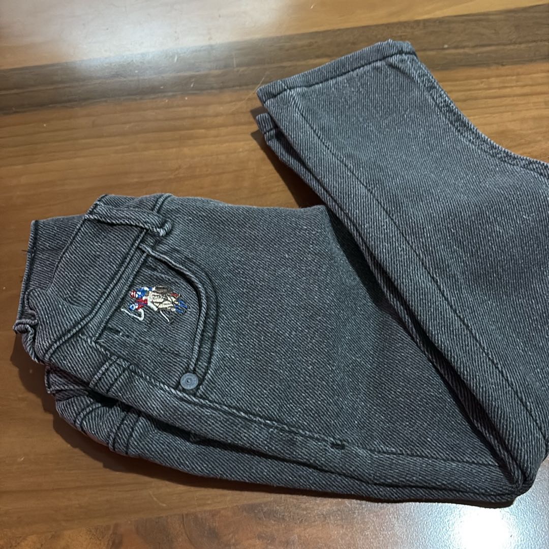 US Polo Assn. Siyah Kot Pantolon 4-5 yaş — görsel 2/2