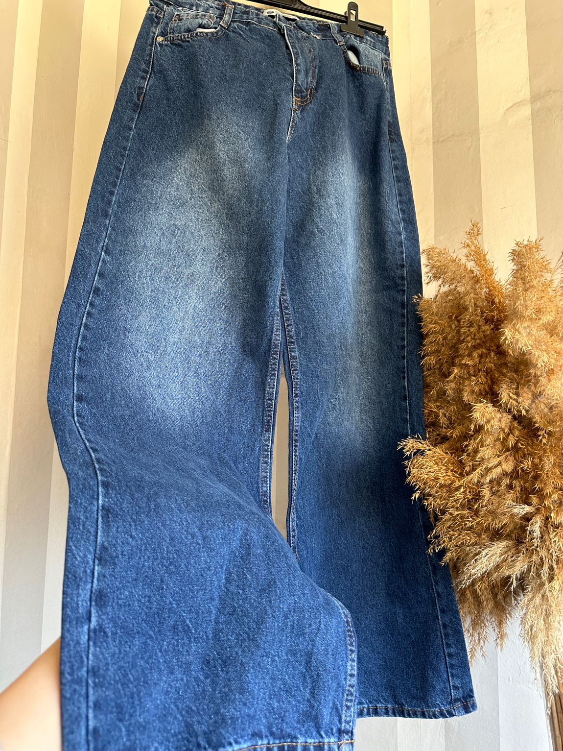 Bol paça yüksek bel jean — görsel 3/3